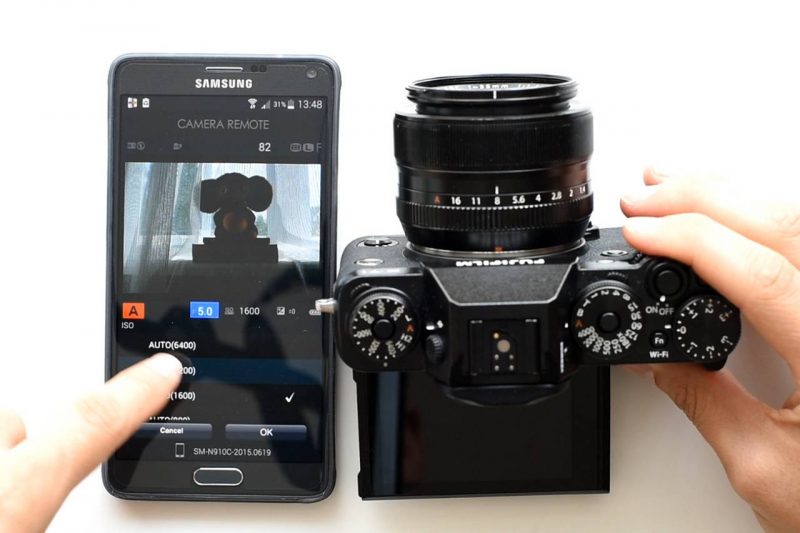 Fujifilm X-T1 WiFi Özelliği